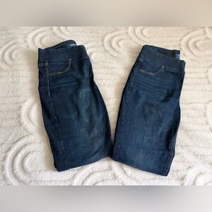 Old Navy Women's Skinny Jeans - Dark Wash, Set of 2, Size 4, EUC, Denim